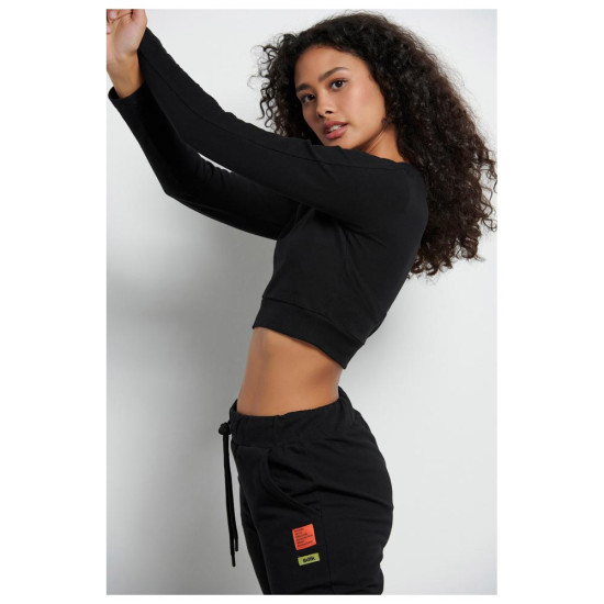 Bodytalk Γυναικεία μακρυμάνικη μπλούζα Crop Bodytalk Γυναικεία μακρυμάνικη μπλούζα Crop